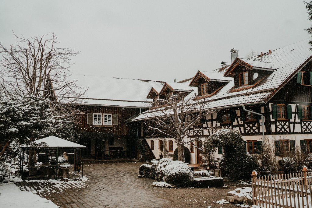 Winterhochzeit in Bayern, natürlich auf dem Gauklerhof